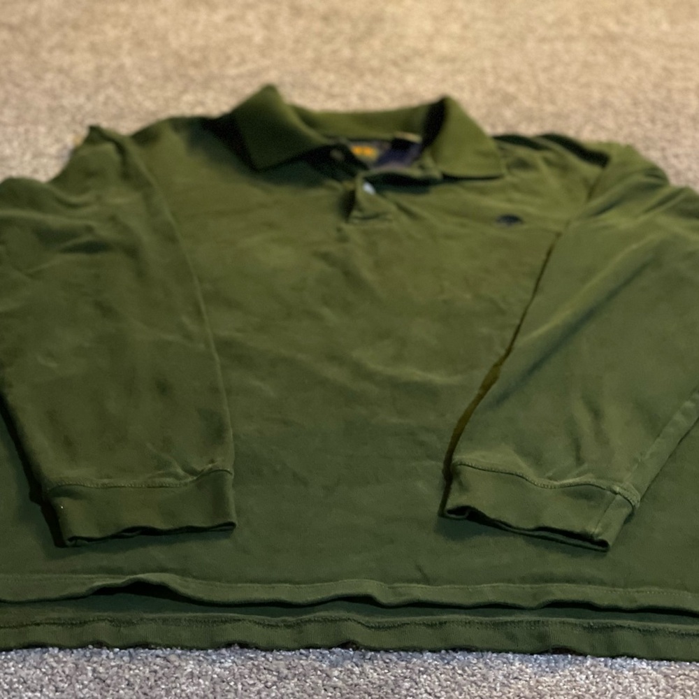 Vintage Timberland polo long sleeve